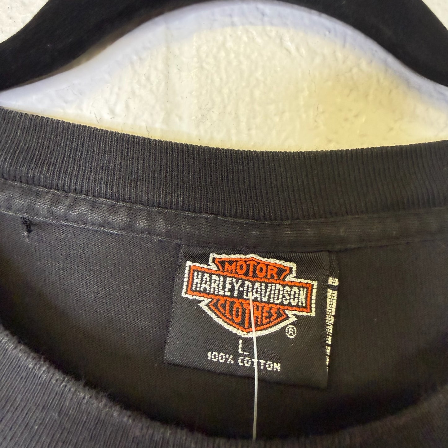 1991 Harley Davidson Eagle T-Shirt Sz L (B1155)