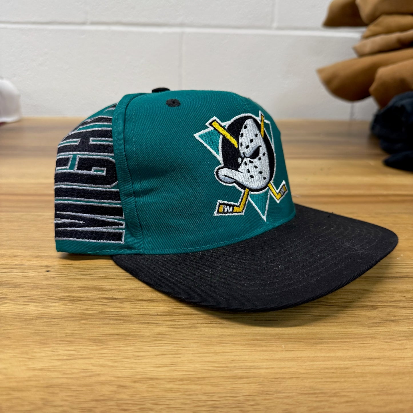 90s Mighty Ducks NHL Hockey SnapBack Hat