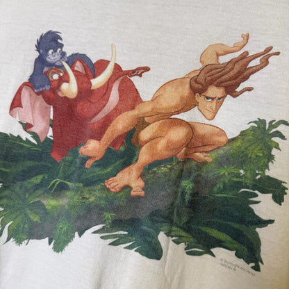 90s Tarzan Disney T-shirt Sz XL (B1714)