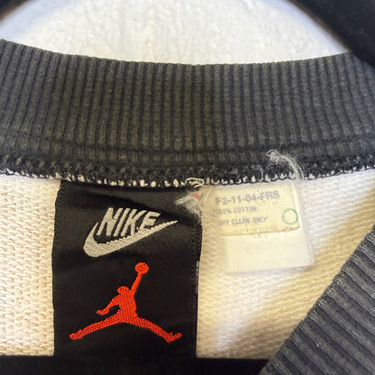 90s Jordan Nike NBA All Over Print Crewneck Sz L (B2887)