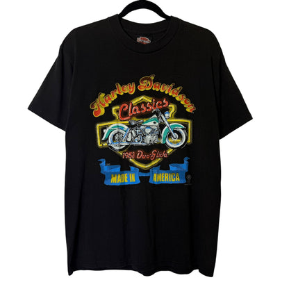 90's Harley Davidson 1952 Duo Style T-shirt Sz M (B603)