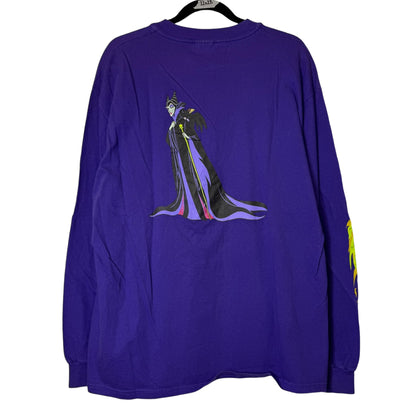 90s Maleficent Evil Enchantress Disney T-shirt Sz XL (B1748)