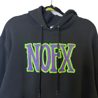 90's NOFX Fat Wreck Chords Hoodie Sz L