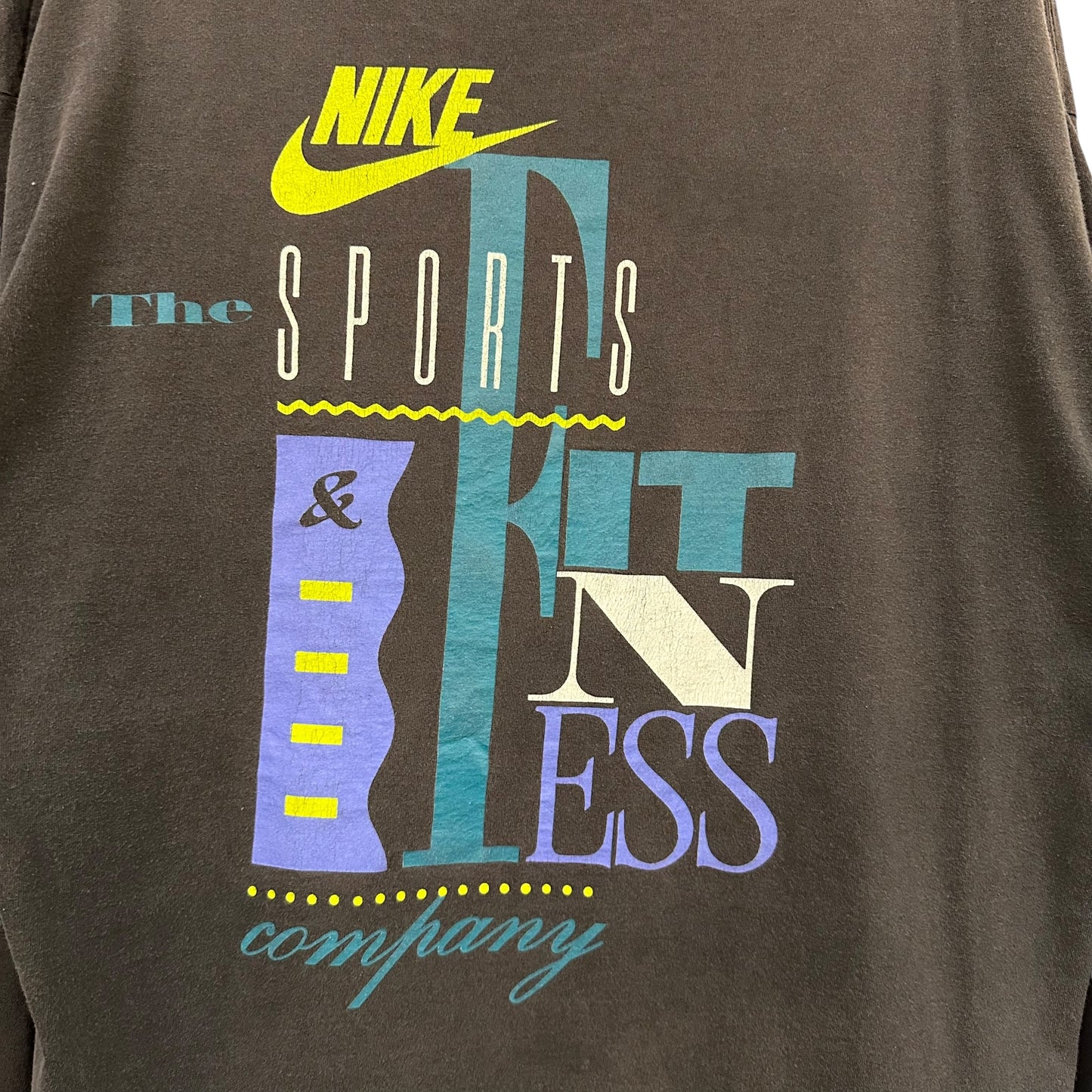 90s Nike "Sports & Fitness Co" Long Sleeve Shirt Sz XL (A4464)