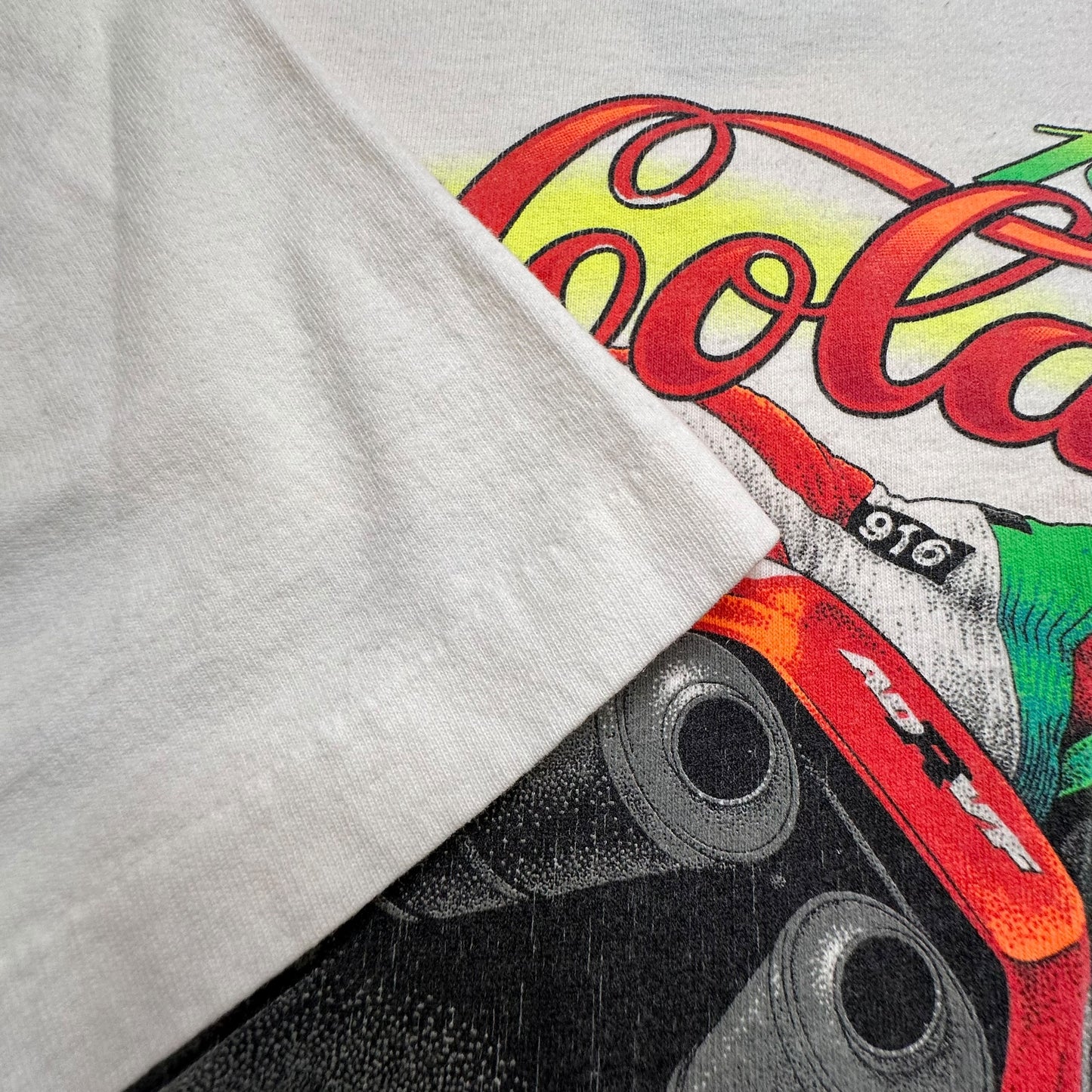 1997 Coca Cola Super Cycle Classic T-Shirt Sz L (A4633)