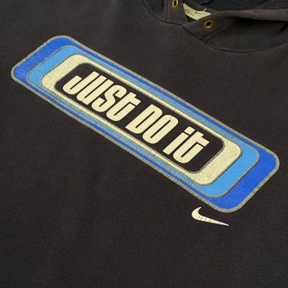 2000’s Nike ‘Just Do It’ Navy Hoodie Sz 2XL (A2289)