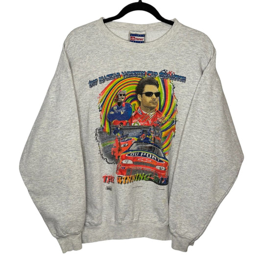 1997 Jeff Gordon NASCAR Crewneck Sz L (A3460)