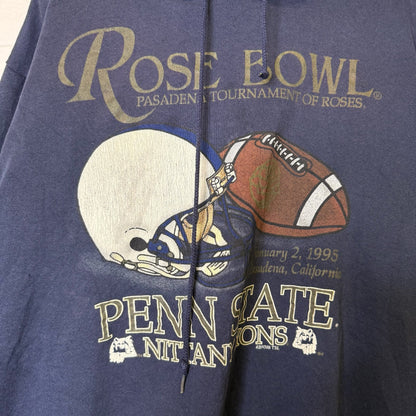 90s Penn State Rose Bowl Hoodie Sz XL (B2564)