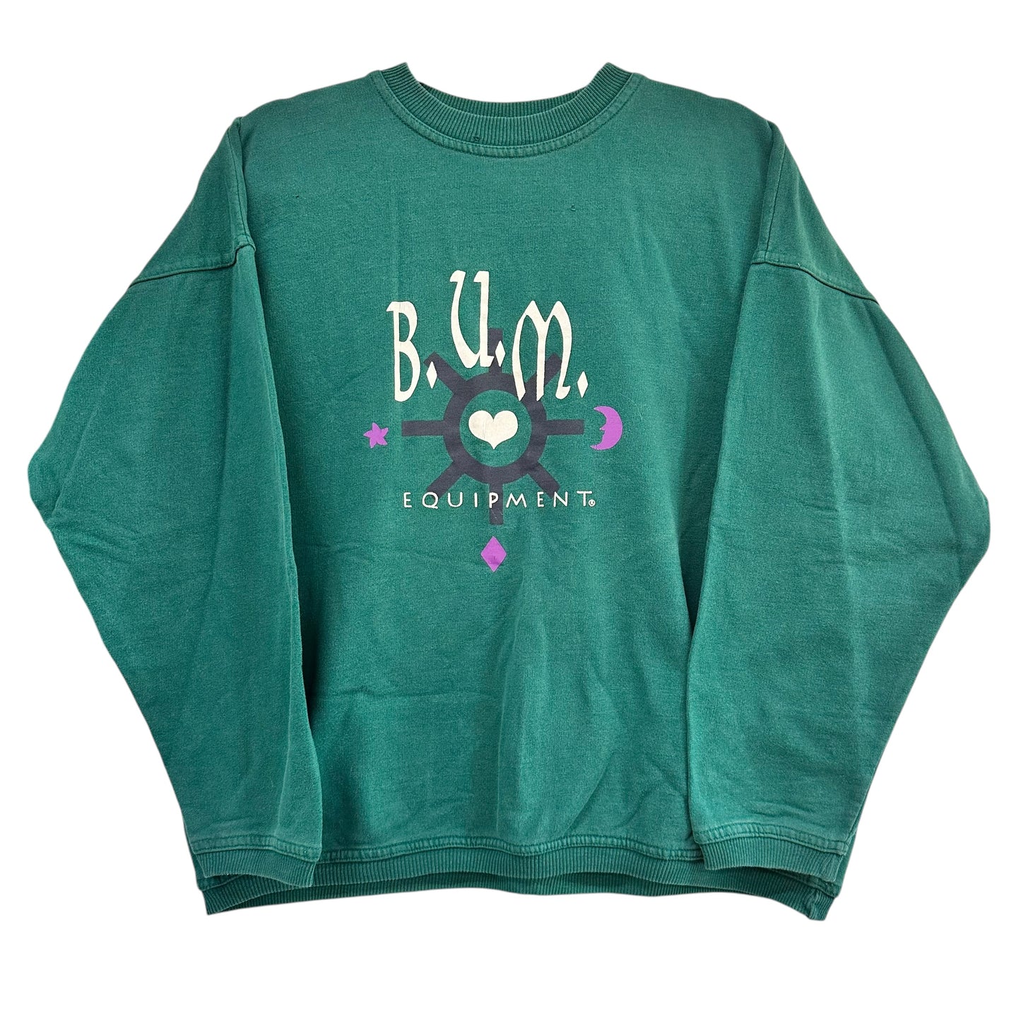 90's BUM Equipment Crewneck Sz L (A7555)