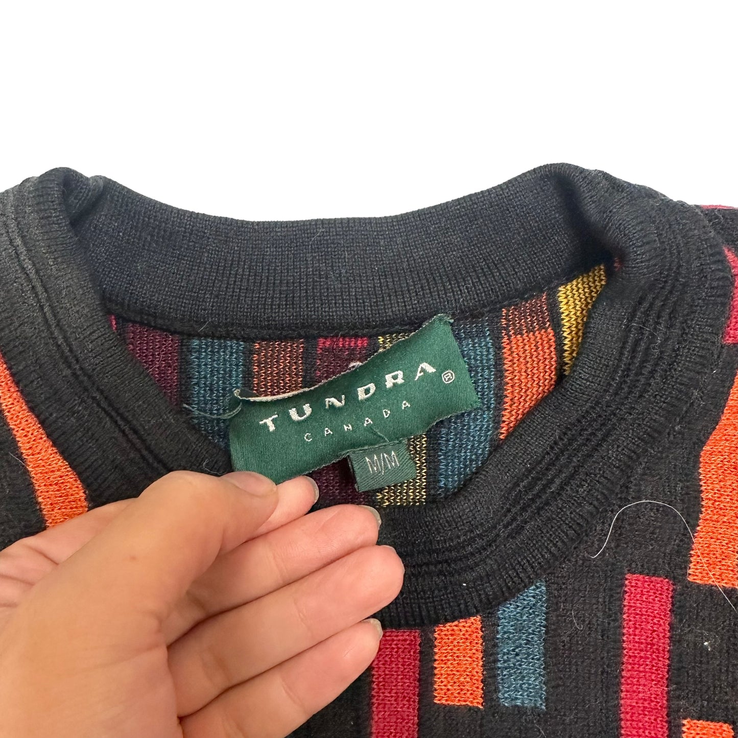 90s Coogi Inspired Sweater Sz M (A3306b)