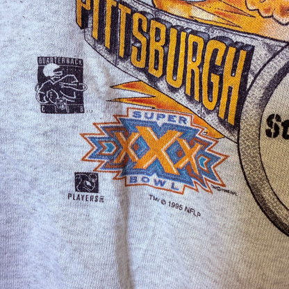 90s Pittsburgh Steelers Xplosion NFL Crewneck Sz XL (B2462)