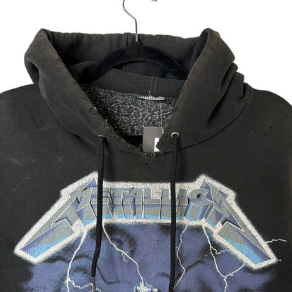 1994 Metallica Ride The Lightning Hoodie Sz L