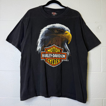 1991 Harley Davidson Eagle T-Shirt Sz L (B1155)