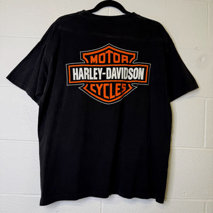 1991 Harley Davidson Eagle T-Shirt Sz L (B1155)