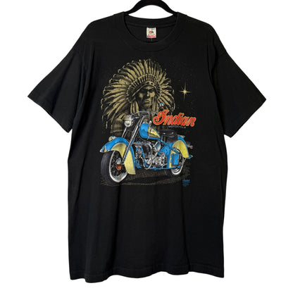 1993 Harley Davidson Indian Motorcycle T-Shirt Sz L (B1154)