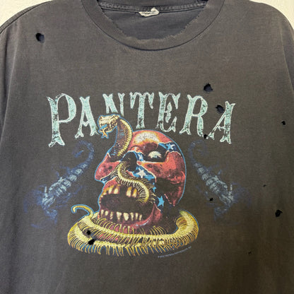 2003 Pantera T-shirt Distressed Sz L (B350)