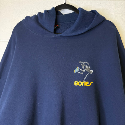 90s Bones Powell Peralta Skateboarding Hoodie Sz XL (B2376)