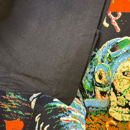 90's Live To Ride/Ride to Live Biker T-shirt Sz L (B617)