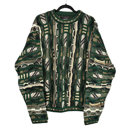 90's Coogi Style by Protege Collection Knit Sweater Sz L (A7471)