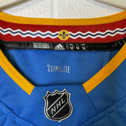 90's St Louis Blues NHL Adidas Brayden Shenn Autographed Jersey Sz 54