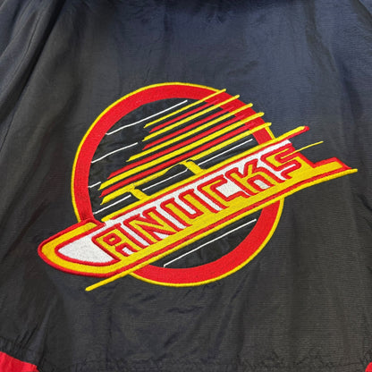 90s Vancouver Canucks Flying Skate Starter Jacket Sz XL