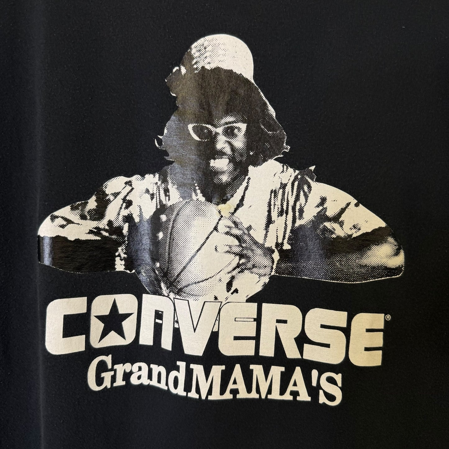 90's Larry Johnson NBA Converse Grandmama T-shirt Sz L (A3562)