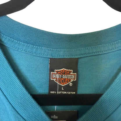 2000 Harley Davidson Surdyke Festus Missouri T-shirt Sz L (B579)