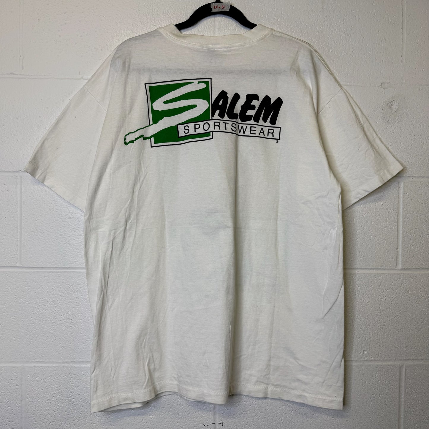 1993 Boston Celtics Larry Bird Night Salem Sportswear NBA T-Shirt Sz XL (B2176)