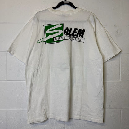 1993 Boston Celtics Larry Bird Night Salem Sportswear NBA T-Shirt Sz XL (B2176)