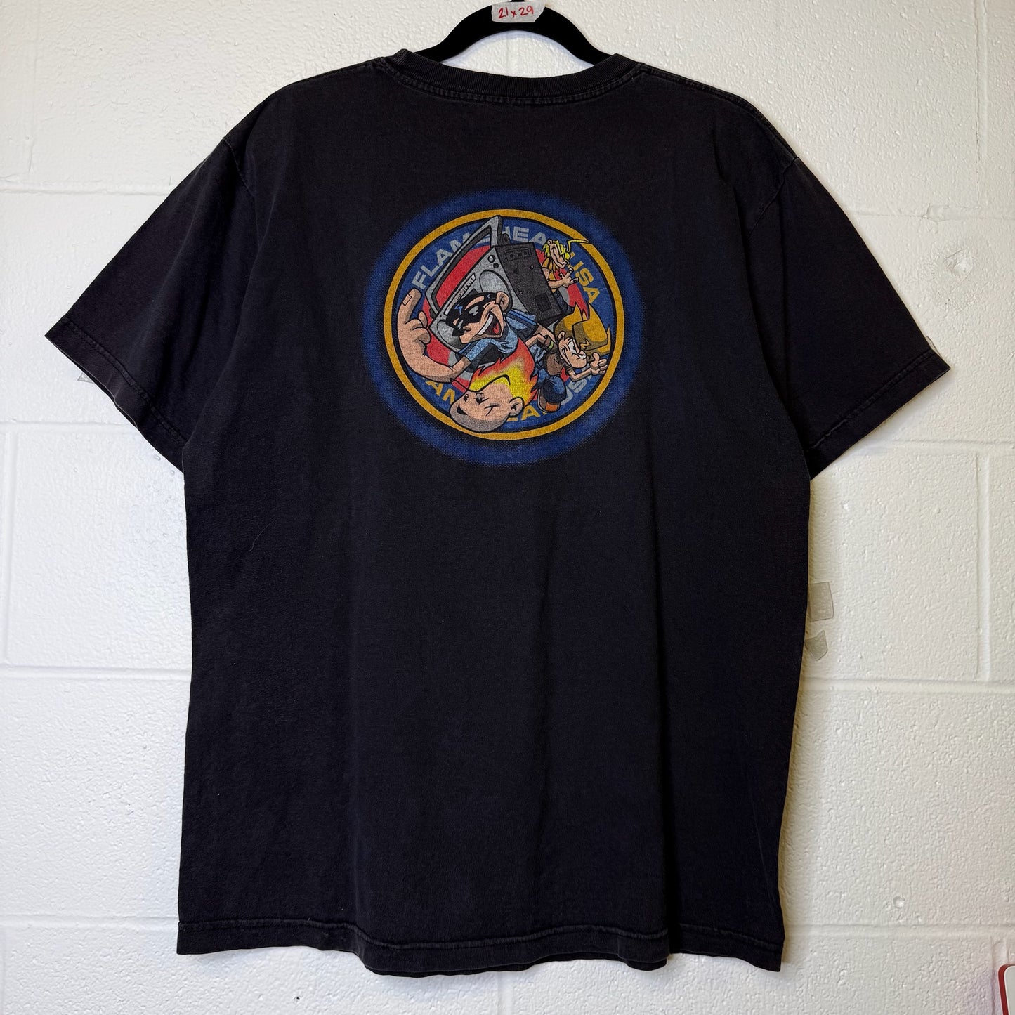2000s JNCO Flameboy T-Shirt Sz L (B2627)