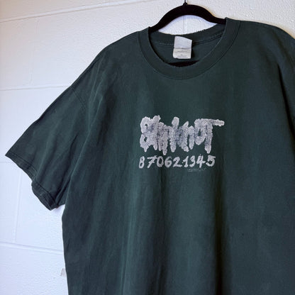 90s Slipknot 870621345 Band T-shirt Sz XL (B2381)