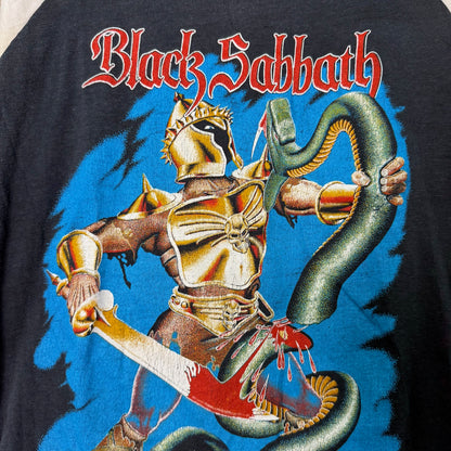 80s Black Sabbath Band Raglan T-Shirt