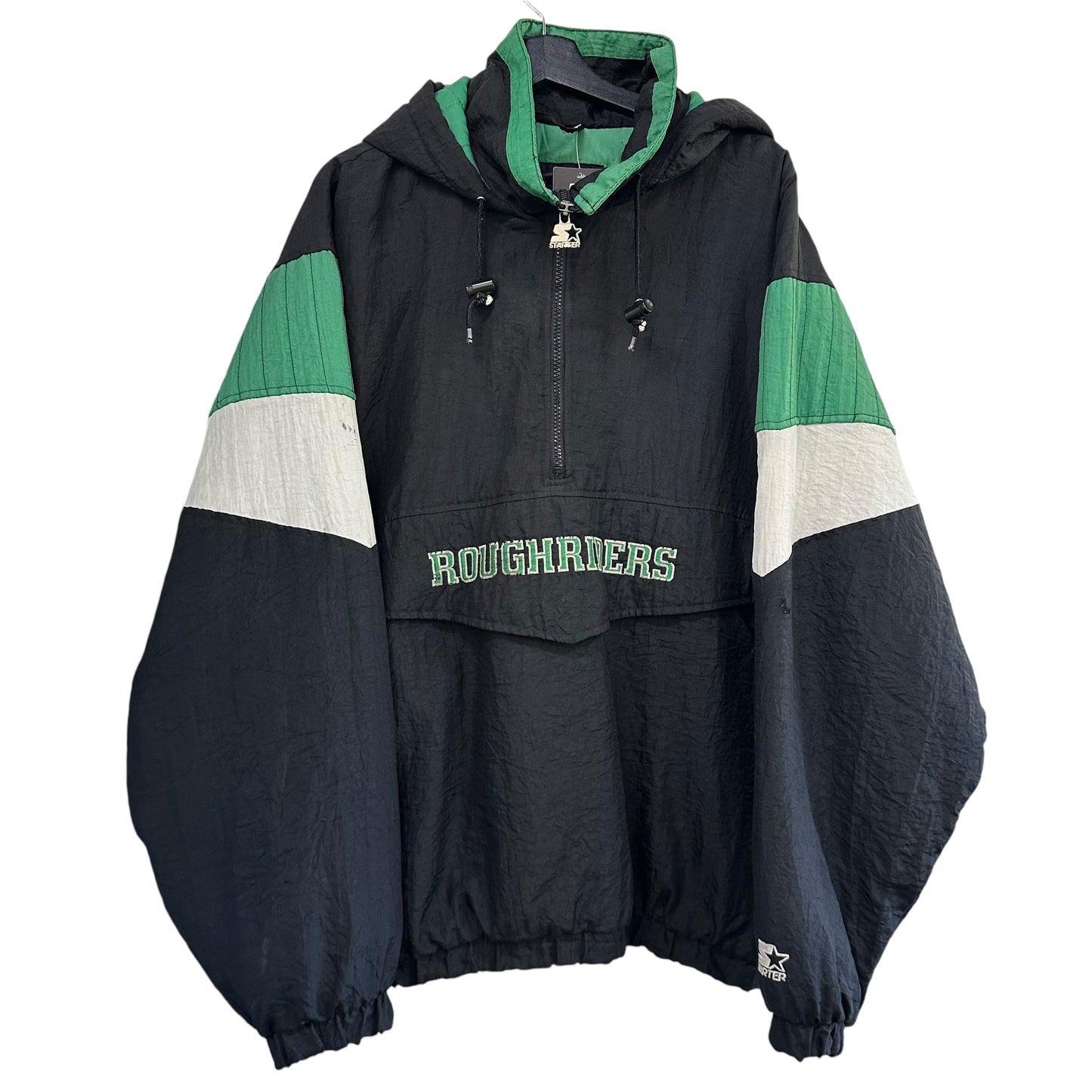 90s Saskatchewan Roughrider CFL Starter Jacket Sz XL (A4766)