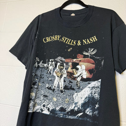 80's Crosby, Stills, Nash T-Shirt Sz L (B2241)