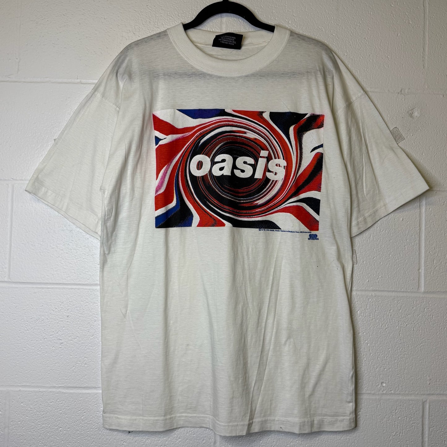 1995 Oasis T-shirt Sz XL