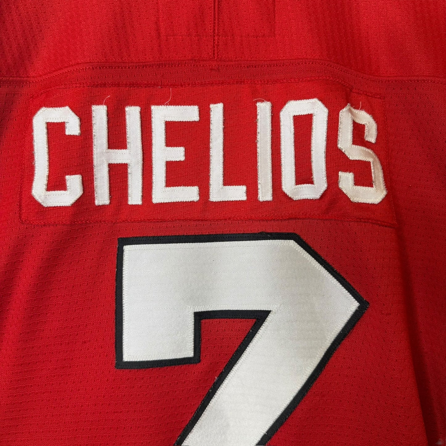 90s Chicago Blackhawks Chris Chelios Nike Hockey Jersey Sz 2XL