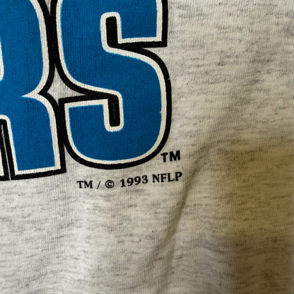 1993 Carolina Panthers NFL Nutmeg Breakthrough T-Shirt Sz L (B2085)
