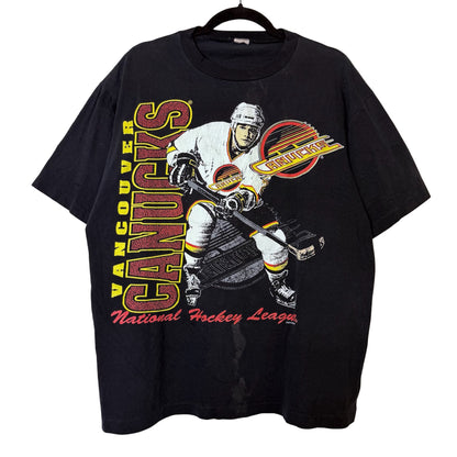 90's Vancouver Canucks NHL T-shirt Sz XL (B2543)