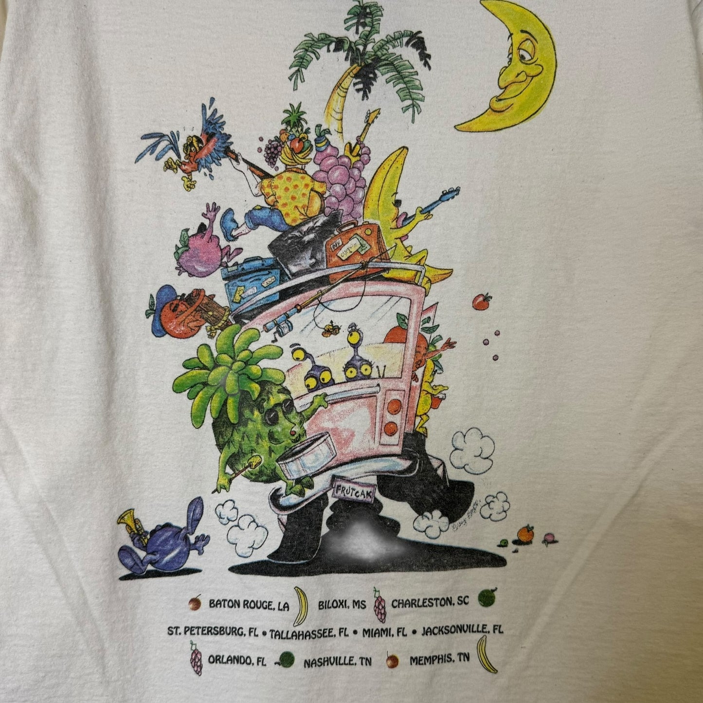 1994 Jimmy Buffett Fruitcakes on Tour T-shirt Sz L (B1306)