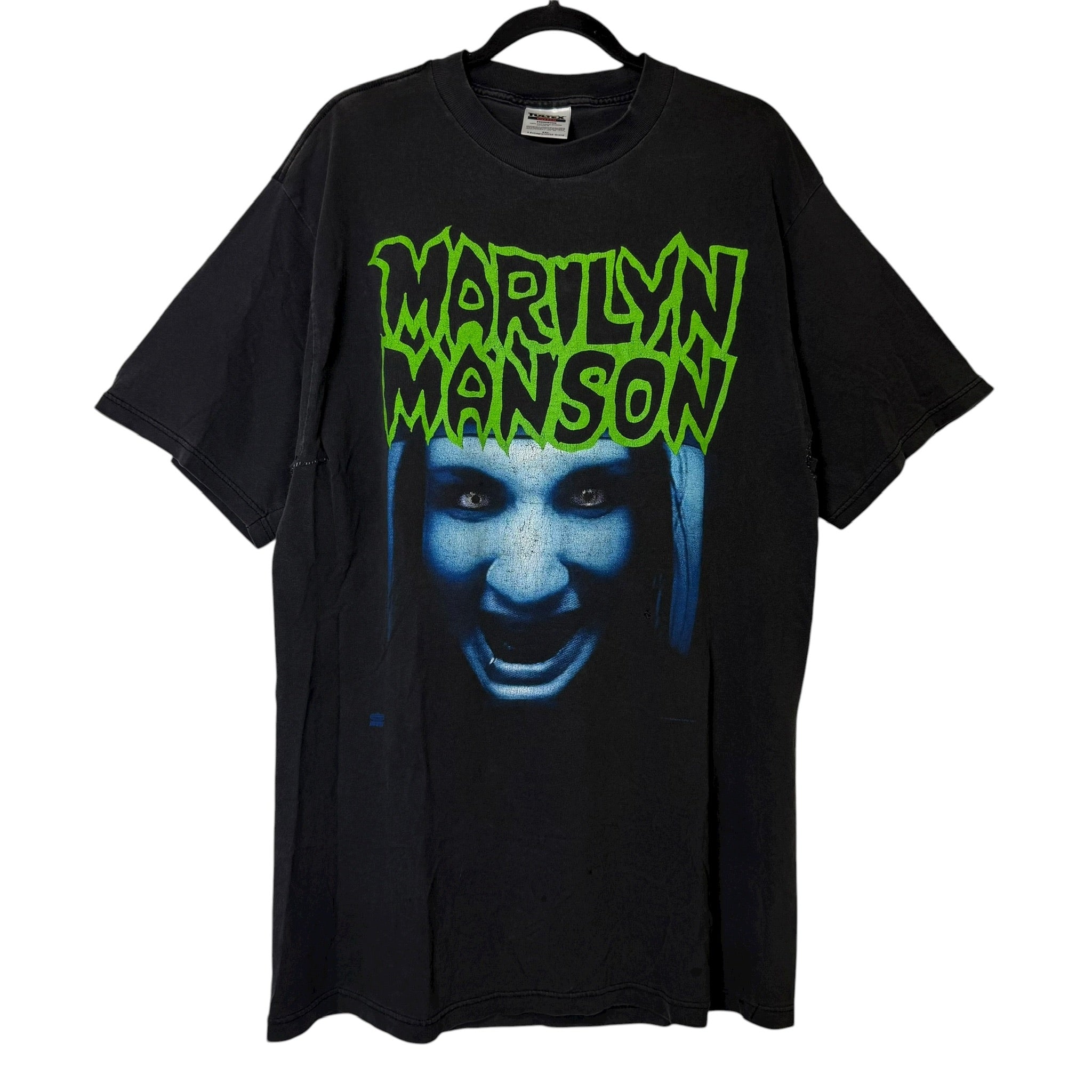 90s Marilyn Manson Face T-Shirt Sz 2XL – 4th Quarter Vintage