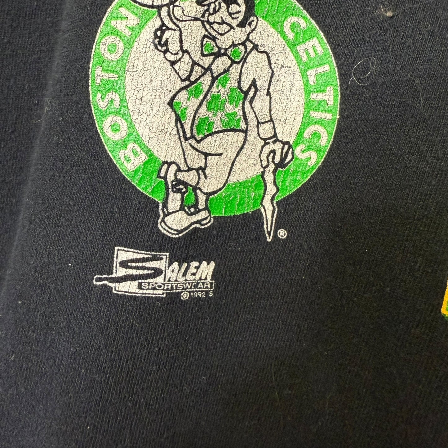 1992 Rick Fox Boston Celtics Salem T-Shirt Sz XL