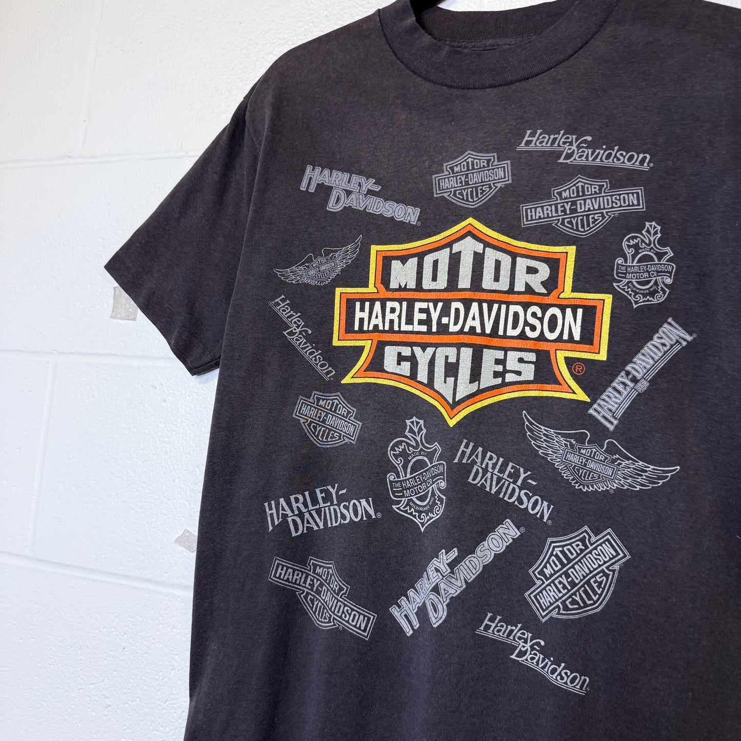 90's Harley Davidson T-Shirt Sz L (B2526)