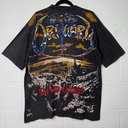 90s Obituary AOP Band T-Shirt Sz L
