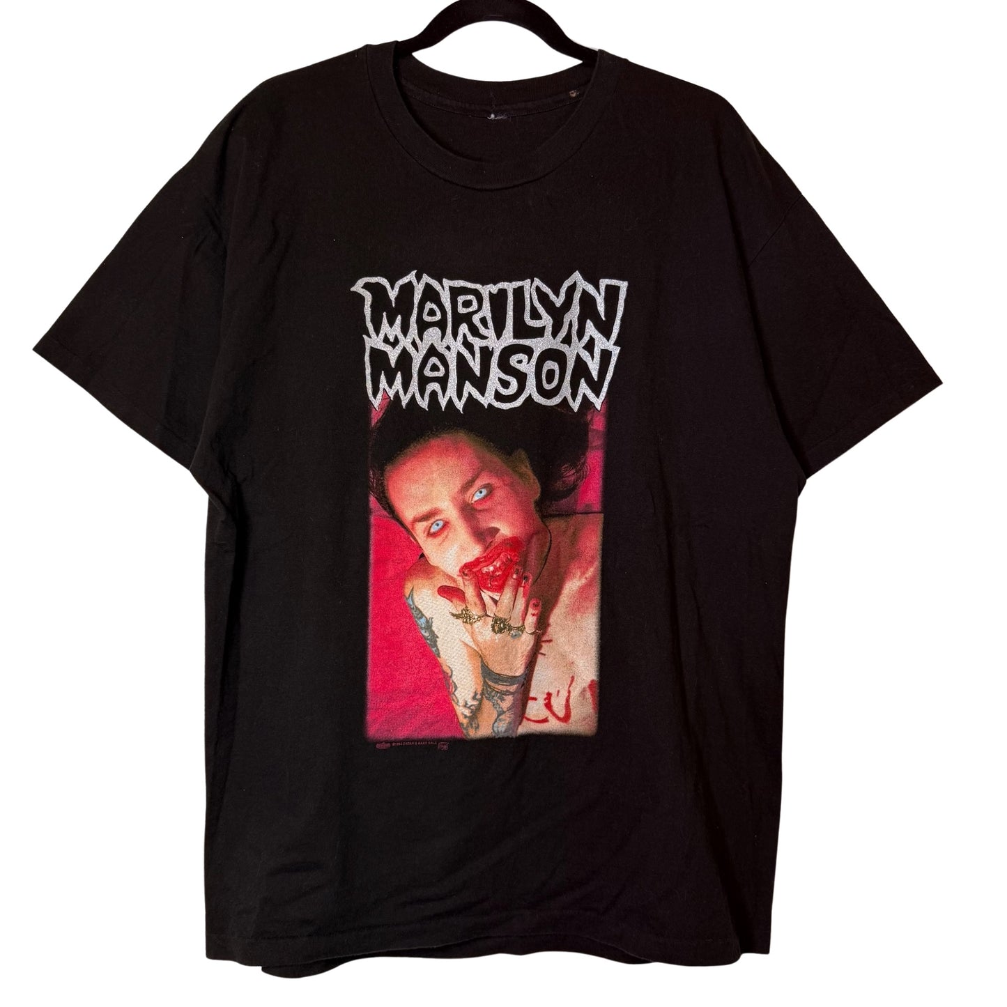 1994 Marilyn Manson God of Fuck Backstage Pass Band T-shirt