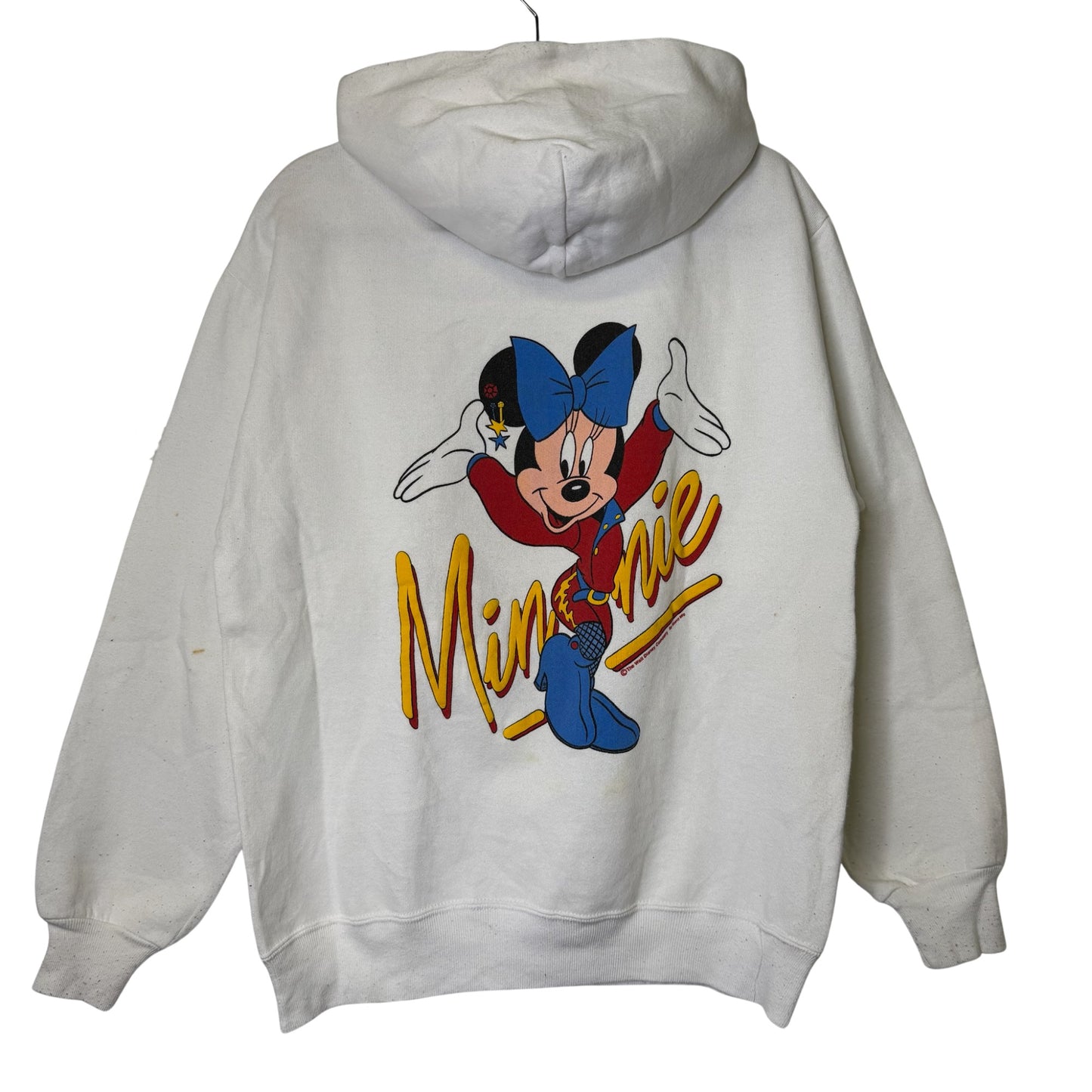 90's Disney Minnie Mouse Hoodie Sz L (B2452)