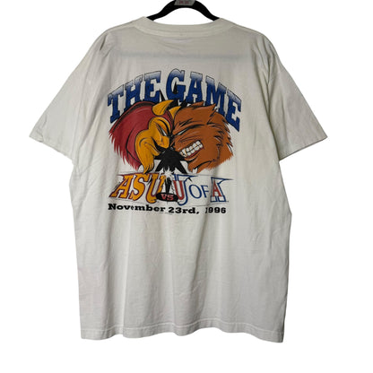 1996 Arizona Rivalry Game ASU vs U of A NCAA T-shirt Sz XL (B1663)