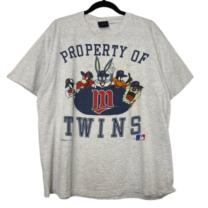 1991 Minnesota Twins MLB Looney Tunes T-shirt (B2995)