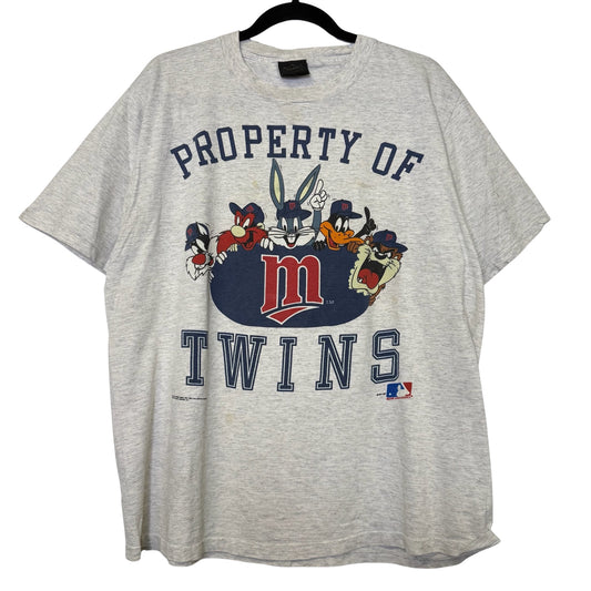 1991 Minnesota Twins MLB Looney Tunes T-shirt (B2995)