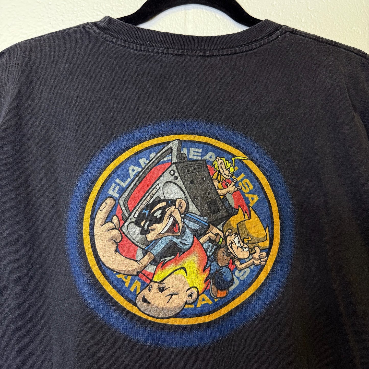 2000s JNCO Flameboy T-Shirt Sz L (B2627)