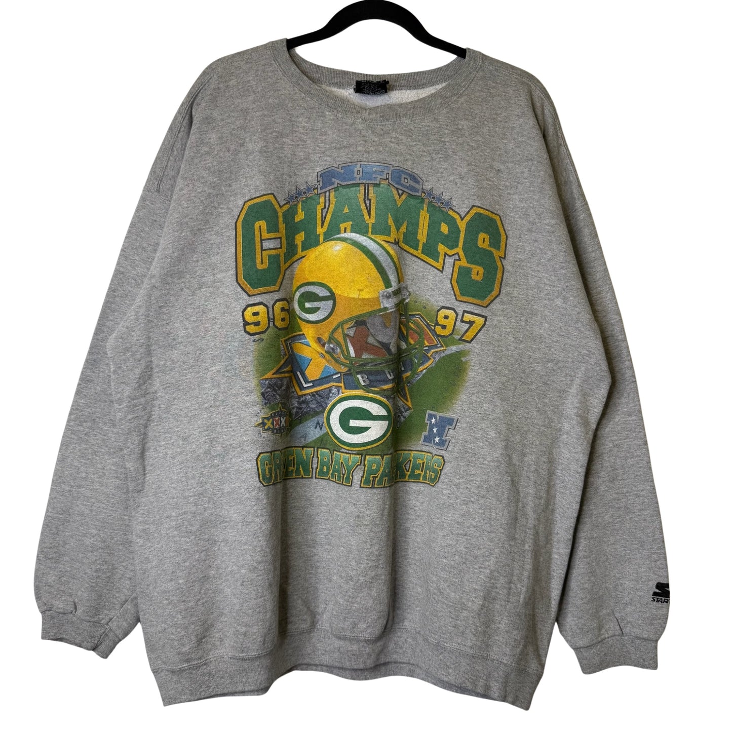 90s Green Bay Packers Starter NFL Crewneck